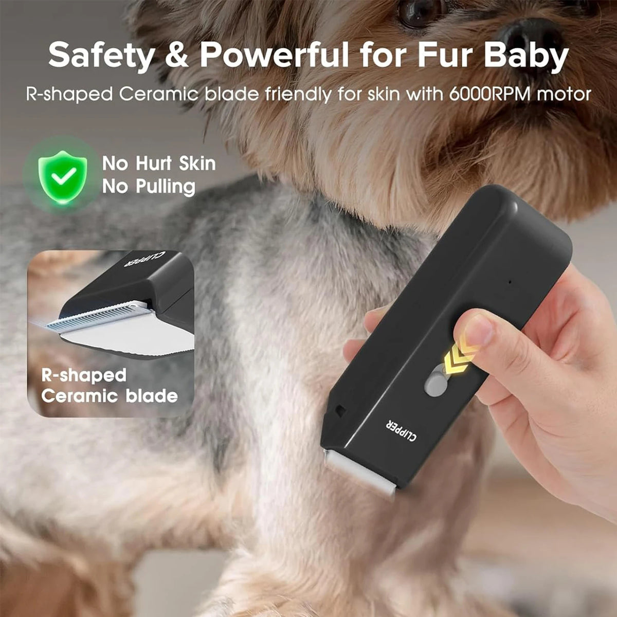 Low Noise Pet Hair Trimmer