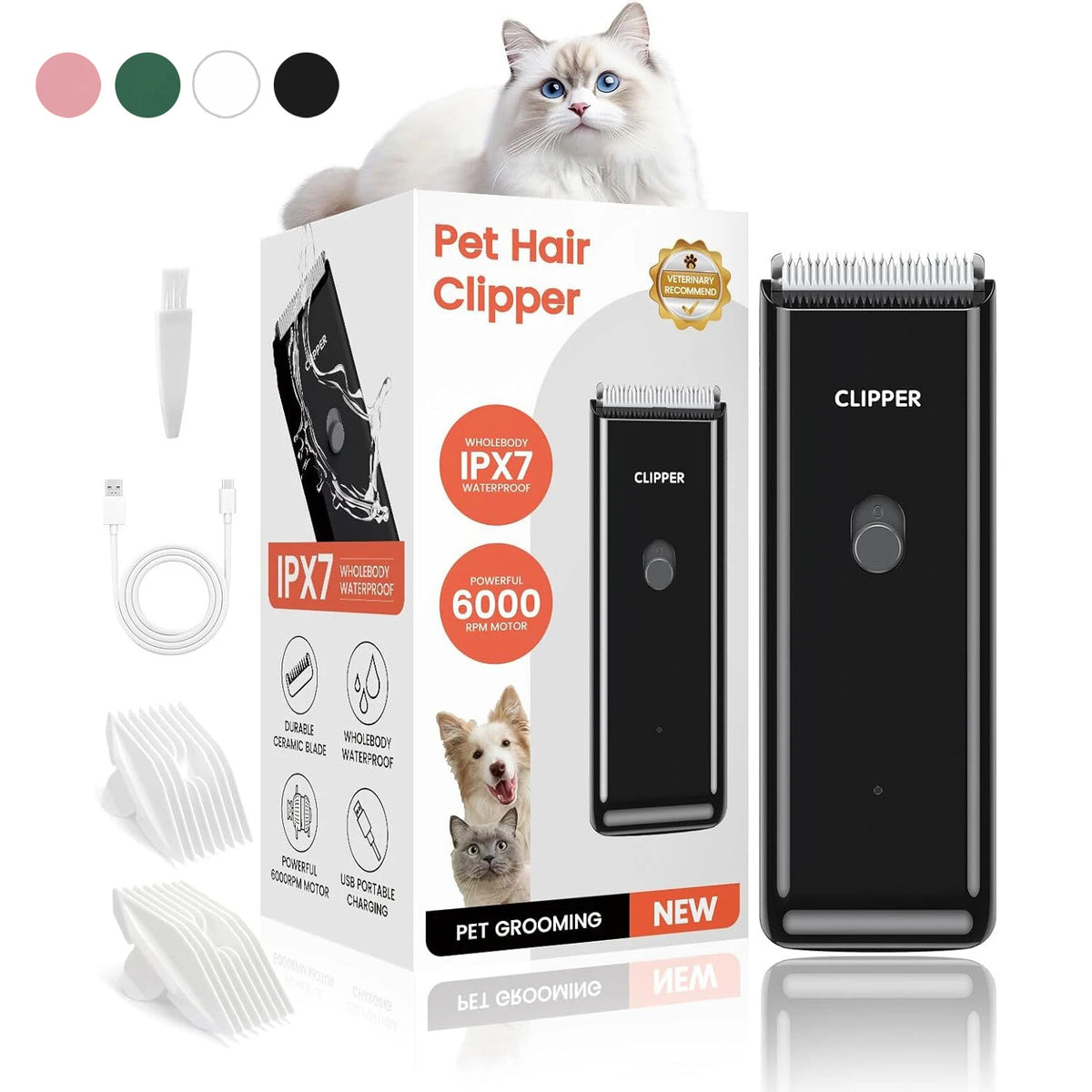 Low Noise Pet Hair Trimmer