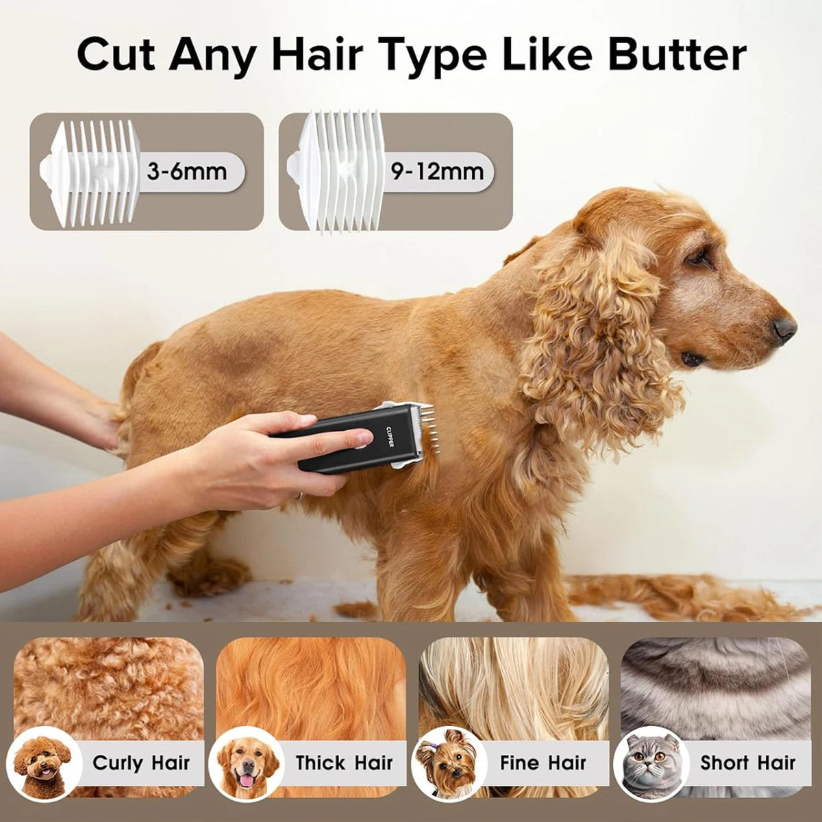 Low Noise Pet Hair Trimmer